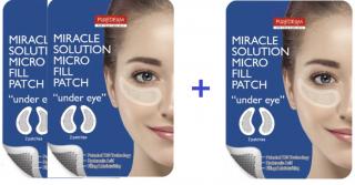 Purederm Miracle solution Zázračné náplasti s ihličkami pod oči s kyselinou hyalurónovou , AKCIA 2 + 1 ZADARMO, 3 ks