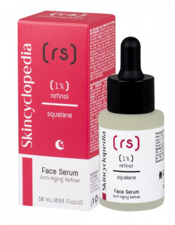 SKINCYCLOPÉDIA Koncentrované protivráskove pleťové sérum 1% retinol + skvalan 30 mL