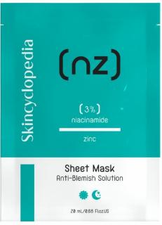 Skincyclopedia Textilná maska s niacínamidom na presvetlenie pigmentových škvŕn 20 ml