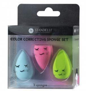 Standelli professional Beauty blender Sada troch hubiek na make up 3 ks