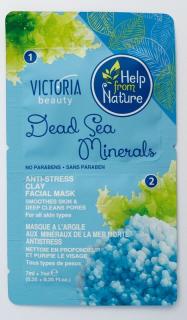 Victoria Beauty Anti stresová Ílová maska s minerálmi z mŕtveho mora