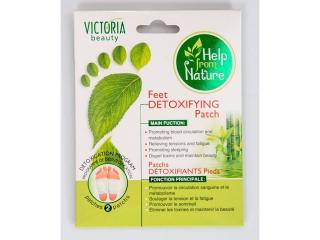 Victoria Beauty Detoxikačné náplaste na nohy, 1pár