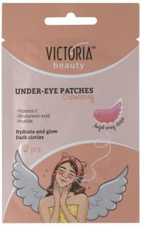 Victoria beauty Hydrogélová presvetľujúca očná maska s kyselinou hyalurónovou 1 pár 2 ks