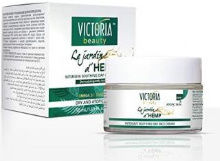 Victoria Beauty Le Jardin d'HEMP Denný zvláčňujúci krém s výťažkom z konope, 50 ml