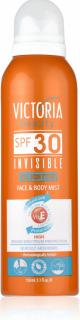 Victoria beauty Ochranný pleťový a telový sprej SPF30 s vitamínom E 150 ml
