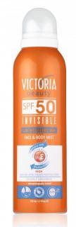 Victoria Beauty ochranný pleťový a telový sprej SPF50 s vitamínom E 150 ml