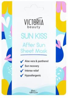 Victoria beuaty SUN KISS Upokojujúca pleťová maska po slnení s panthenolom,20ml
