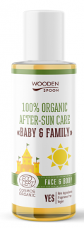 WoodenSpoon Detský organický olej po opaľovaní  Baby & Family 100 ml