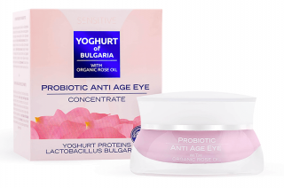 Youghurt of Bulgaria Probiotický očný krém s ružovým olejom, 40ml