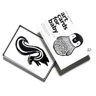 Wee Gallery Art Cards Black & White - kontrastné kartičky