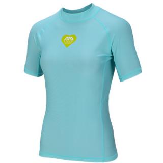 Dámske lykrové tričko Aqua Marina Alluv modré Veľkosť: L