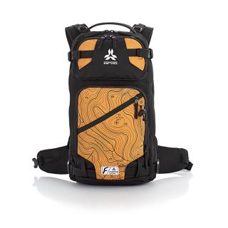Freerideový batoh Arva Calgary 22 Farba: oranžová / čierna