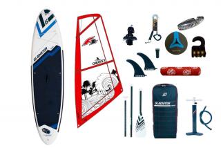 Gladiator Pro WS 10'7 + F2 Checker Rig 4.0 windsurfový set