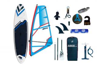 Gladiator Pro WS 10'7 + STX Powerkid 4.4 windsurfový set