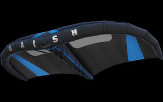 Nafukovacie krídlo Naish Wing-Surfer S26 6.8 Farba: Čierna