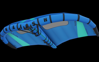 Nafukovacie krídlo Naish Wing-Surfer S26 6.8 Farba: Modrá