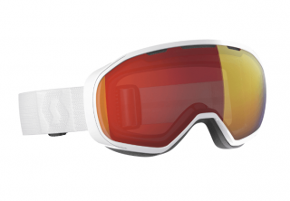 Okuliare na lyže a snowboard Scott Fix White / Enhancer Red Chrome