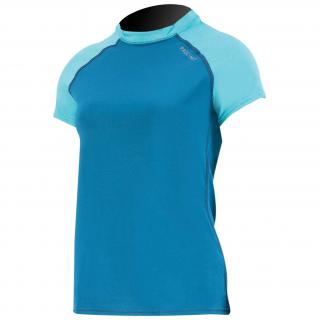 Prolimit Pure Girl SA Blue/Turquoise dámske lykrové tričko Veľkosť: XS