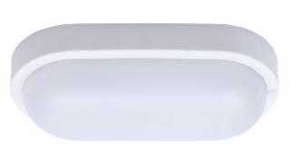 Biele LED stropné/nástenné oválne svietidlo 13W I54