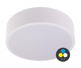 Biele LED stropné svietidlo guľaté 300mm 24W CCT