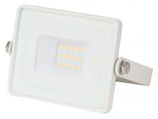 Biely LED reflektor 10W Premium Teplá biela