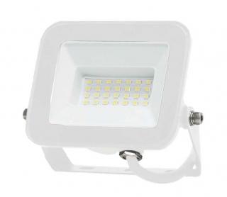 Biely LED reflektor 20W Premium Denná biela