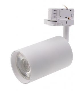 Biely lištový LED reflektor 33W 3F Studená biela
