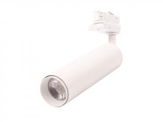 Biely lištový LED reflektor 7W 3F Premium Denná biela