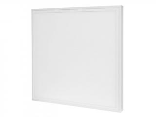 Biely prisadený LED panel s rámčekom 600 x 600mm 40W Economy Studená biela