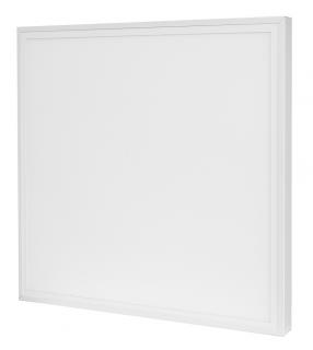 Biely prisadený LED panel s rámčekom 600 x 600mm 40W Premium Studená biela