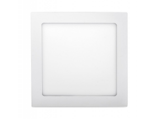 Biely vstavaný LED panel hranatý 170x170mm 12W Premium Teplá biela