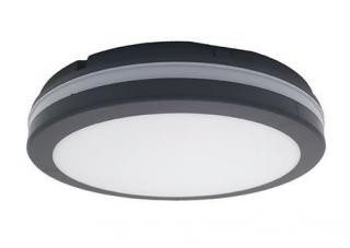 Čierne LED stropné/nástenné svietidlo 18-26W I65 CCT