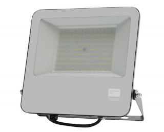 Čierny LED reflektor 100W Premium s 1m káblom Studená biela