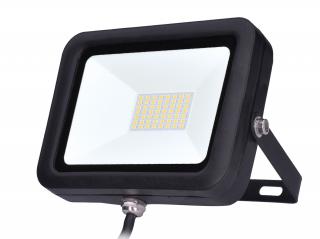 Čierny LED reflektor 50W