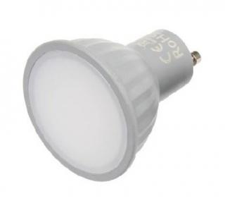 LED bodová žiarovka 3,5W GU10 230V Denná biela