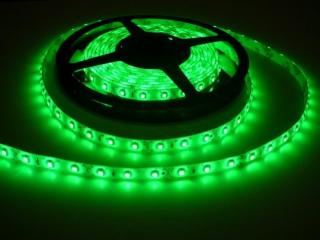 LED pásik 4,8W/m 12V s krytím IP54 Zelená