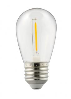 LED žárovka Filament 1W E27 oválna
