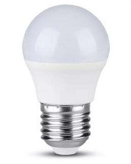 LED žiarovka 4,5W / 5,5W E27 Studená biela