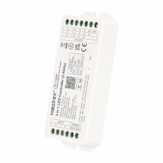 Mi-Light MiBoxer RF Prijímač 20A 3v1 pre RGB, RGBW, RGB+CCT LED pásiky