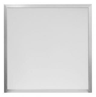 Strieborný podhľadový LED panel 600 x 600mm 45W Studená biela