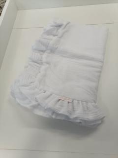 Mušelínová deka INGVART - biela