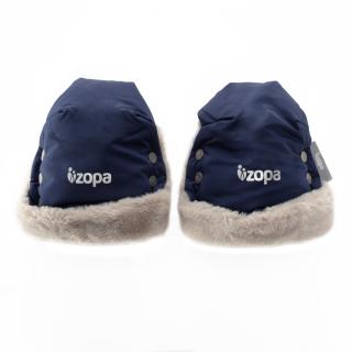 Zopa rukavice Fluffy - royal blue