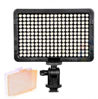 Fotografické panelové LED svetlo 5600K - 216 LED diód