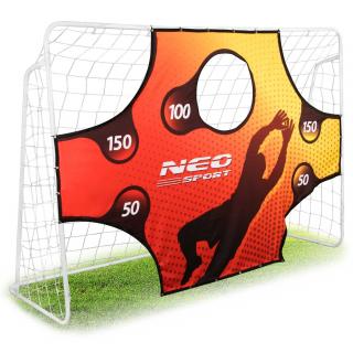 Futbalová bránka 245 x 155 x 80 cm + cieľová podložka