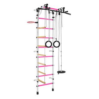 Gymnastický rebrík Gamma Plus Farba: Bielo-ružová