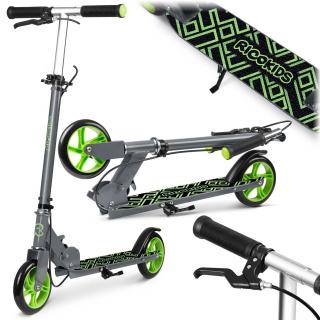 Kolobežka Kodi Ricokids  sivo zelená