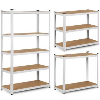 Kovový skladovací regál 150 x 75 x 30 Humberg 4841