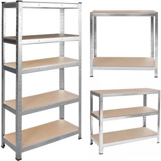 Kovový skladovací regál 180 x 90 x 40 Humberg 4846