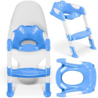 Kryt na záchodové sedadlo s rebríkom Ricokids 729100 modré
