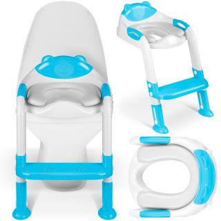 Kryt na záchodové sedadlo s rebríkom Ricokids 729200 modrý